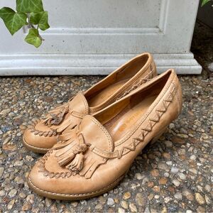Vintage 1970’s the Wild Pair boho Kilgore loafer pumps 6